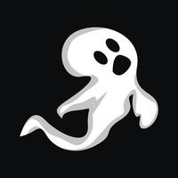 spöke logotyp, halloween spöke vektor illustration, halloween fest mall