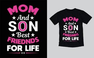 Mama-T-Shirt-Design, Mama-T-Shirt, Mama-T-Shirt, Typografie-T-Shirt-Design vektor