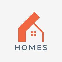 minimalistisches Home-Logo vektor