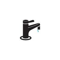 Wasserhahn-Icon-Vektor-Design vektor