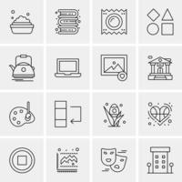 25 universelle Business-Icons Vektor kreative Icon-Illustration zur Verwendung in Web- und mobilen verwandten Projekten