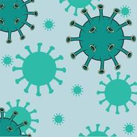epidemi coronavirus i wuhan, en ny coronavirus affisch virus. behandling. medicin. hälsa. vektor
