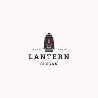 Laterne-Logo-Symbol-Design-Vorlage-Vektor-Illustration vektor