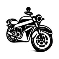 motorcykel logotyp vektor. vektor