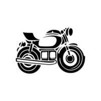 motorcykel logotyp vektor. vektor