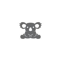 Koala-Logo-Icon-Design-Illustration vektor