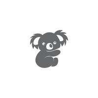 Koala-Logo-Icon-Design-Illustration vektor