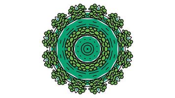 Luxus-Mandala-Design-Vektor-Hintergrund Vintage abstrakte Blumenmuster-Design vektor