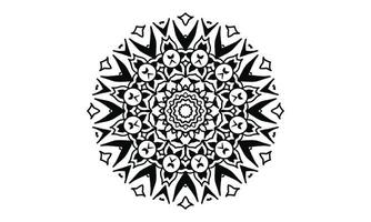 Luxus-Mandala-Design-Vektor-Hintergrund Vintage abstrakte Blumenmuster-Design vektor