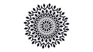 Luxus-Mandala-Design-Vektor-Hintergrund Vintage abstrakte Blumenmuster-Design vektor