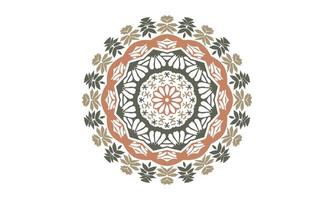 Luxus-Mandala-Design-Vektor-Hintergrund Vintage abstrakte Blumenmuster-Design vektor