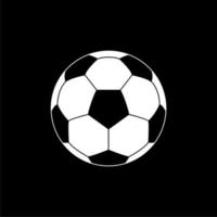 Symbol für Fußball oder Fußball für Kunstillustration, Logo, Website, Apps, Piktogramm, Nachrichten, Infografik oder Grafikdesignelement. Vektor-Illustration vektor