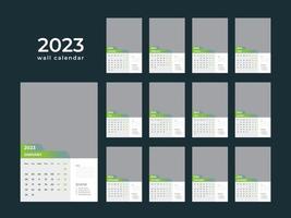 Wandkalender 2023 vektor