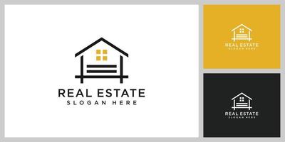 Home-Logo-Design-Vorlage-Vektor vektor