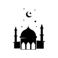 Moschee Ramadan Logo Vektor