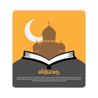 Alquran-Logo-Vektor vektor