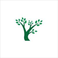 träd logotyp vektor