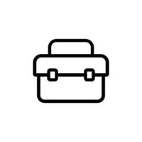 resväska ikon vektor