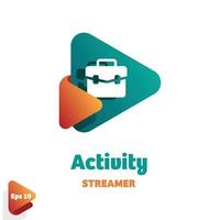Activity-Streamer-Logo vektor