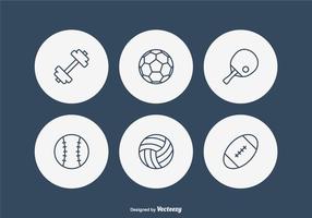 Free sport line vektor Icons