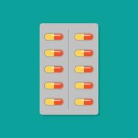 kapslar tabletter medicin vektor