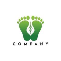 Fußpflege, Fußklinik-Logo-Designs, Fußpflege-Logo vektor