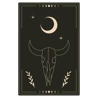 Tarot-Karten-Design vektor