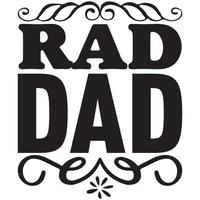 rad pappa design vektor