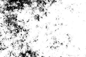 Vektor schwarz-weiß beunruhigte Grunge-Overlay-Textur. abstrakter Hintergrund.
