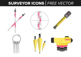 Surveyor Icons kostenloser Vektor
