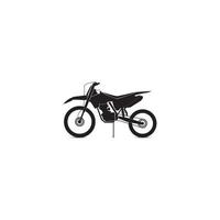 motorcykel ikon vektor design illustration logotyp