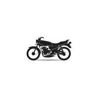 motorcykel ikon vektor design illustration logotyp