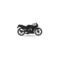 motorcykel ikon vektor design illustration logotyp