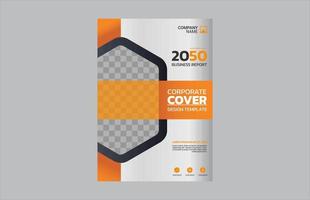 kreatives Corporate Book Cover Design vektor