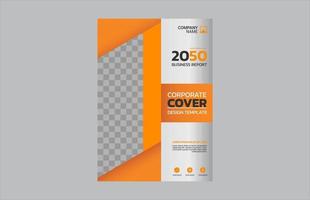 kreatives Corporate Book Cover Design vektor