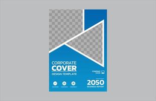 kreatives Corporate Book Cover Design vektor