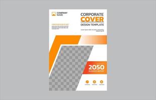 kreatives Corporate Book Cover Design vektor