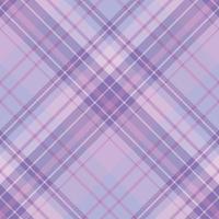 Nahtloses Muster in leuchtend violetten und rosa Farben für Plaid, Stoff, Textil, Kleidung, Tischdecke und andere Dinge. Vektorbild. 2 vektor