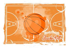Basketball Textur Hintergrund vektor
