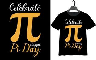 happy pi day t-shirt design vektor