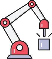 Bohrmaschinen-Vektorillustration auf einem Hintergrund. Premium-Qualitätssymbole. Vektorsymbole für Konzept und Grafikdesign. vektor