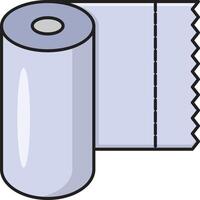 tissue roll vektor illustration på en bakgrund. premium kvalitet symbols.vector ikoner för koncept och grafisk design.