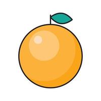 orange vektorillustration på en background.premium kvalitet symbols.vector ikoner för koncept och grafisk design. vektor