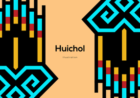 Huichol Vektor-Illustration vektor