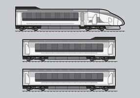 TGV Zug Vektor