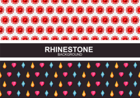 Rhinestone Hintergrund Vektor