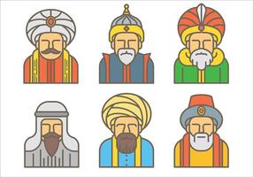 Free Sultan Icons Vektor