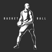 basketspelare vektor