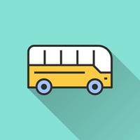buss ikon för grafisk och webb design. vektor