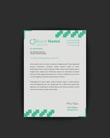 Corporate Business Briefkopf Template DesignCorporate Business Briefkopf Template Design vektor